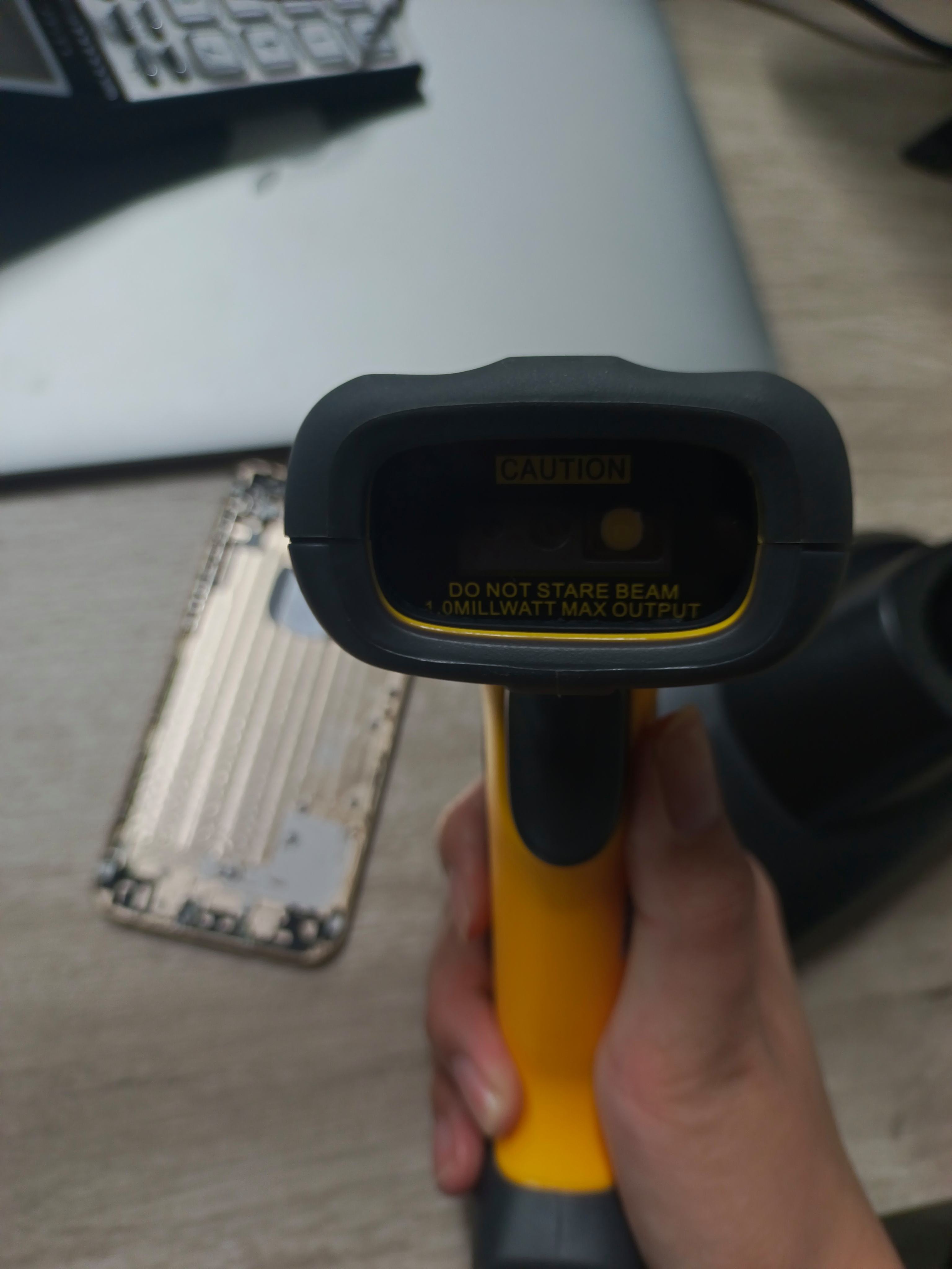 遜鐳工業級掃描槍 高精度解碼，賦能智慧工業